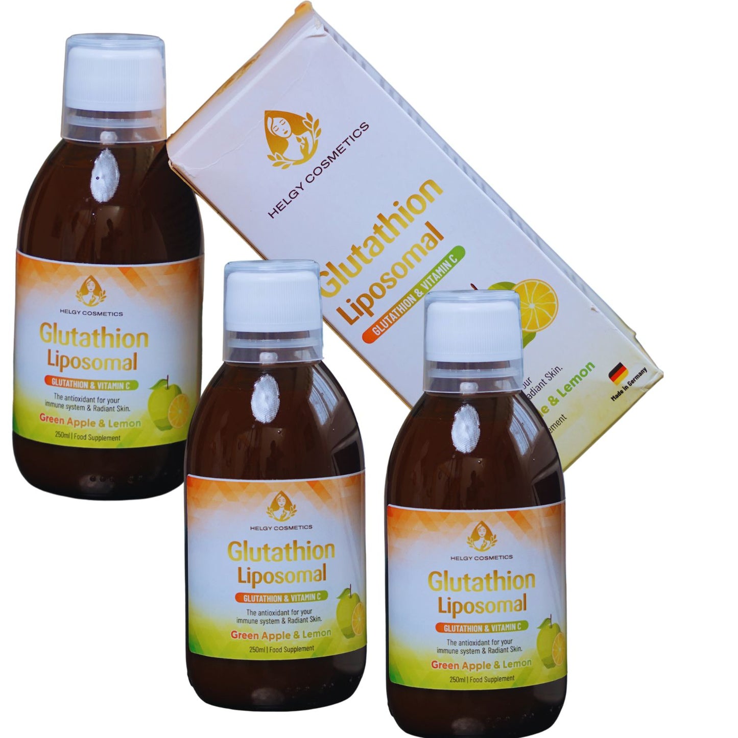 Vente en Gros Glutathion Liposomal + Vitamine C | Made in Germany