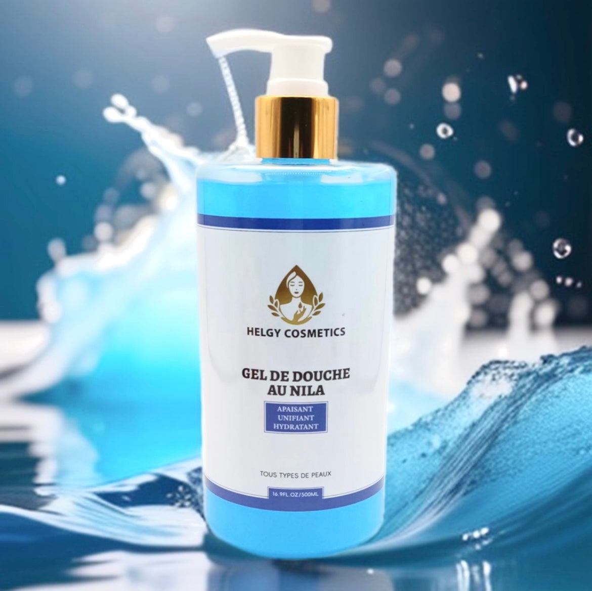 Gel Douche à la Poudre de Nila | Formule Améliorée