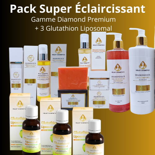 Gamme Diamond Lux | Pack Super Éclaircissant | Gamme Éclaircissante Intense