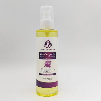 VitalCollagen Oil – Huile de Soin Raffermissante et Régénérante | Collagène et Bave d'Escargot