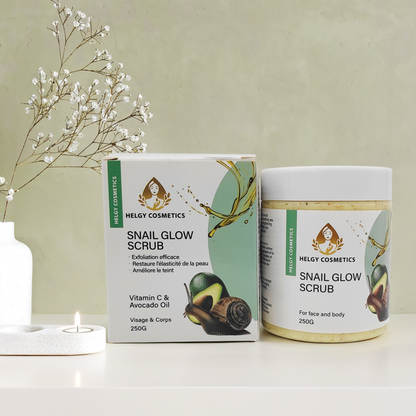 Schneckenschleim-Peeling