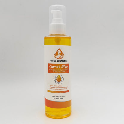 CARROT GLOW – Huile de Carottes - Huile de Soin Illuminatrice et Nourrissante