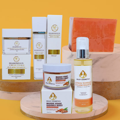 Aufhellende Gesichtsserie (5 Produkte)