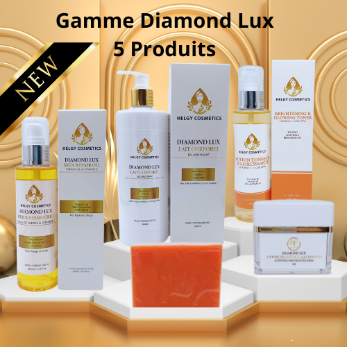 Gamme Éclaircissante Diamond Lux | 5 Produits Gamme de base