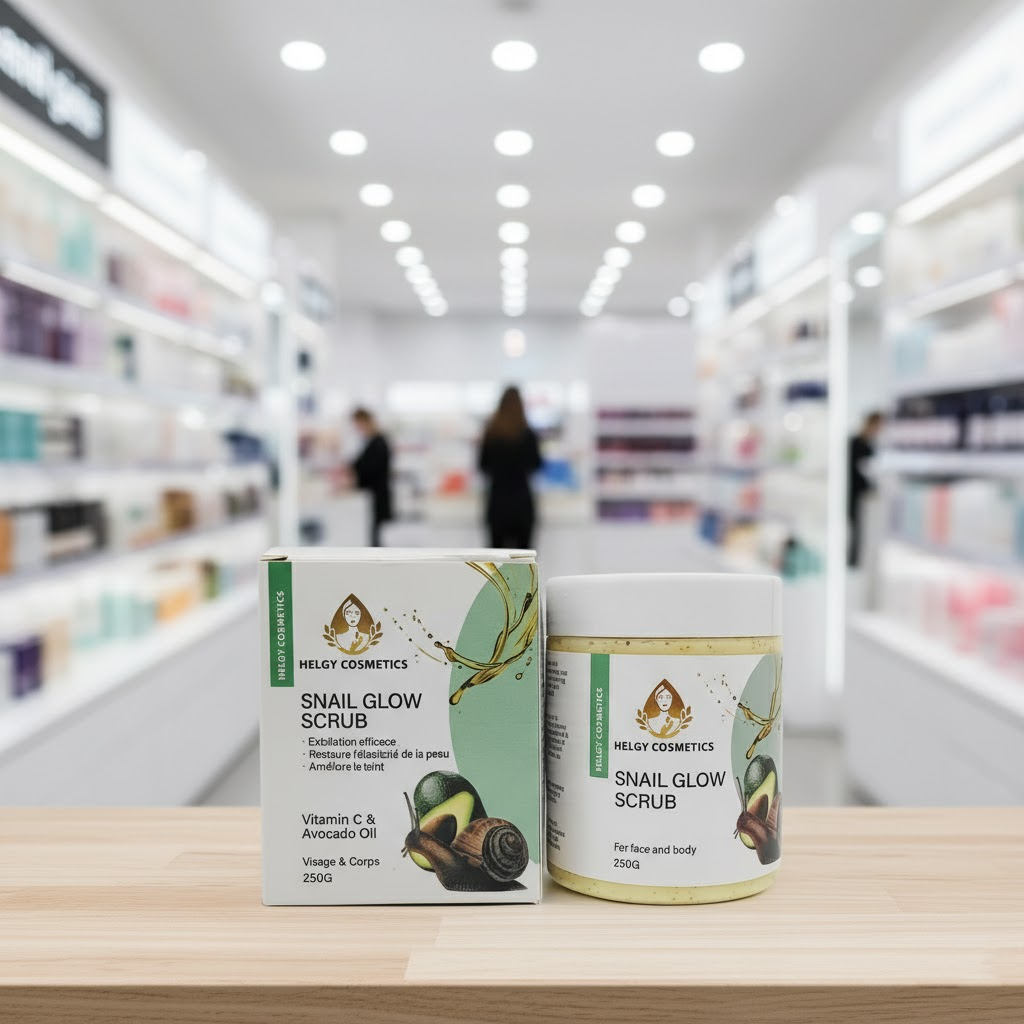 Schneckenschleim-Peeling